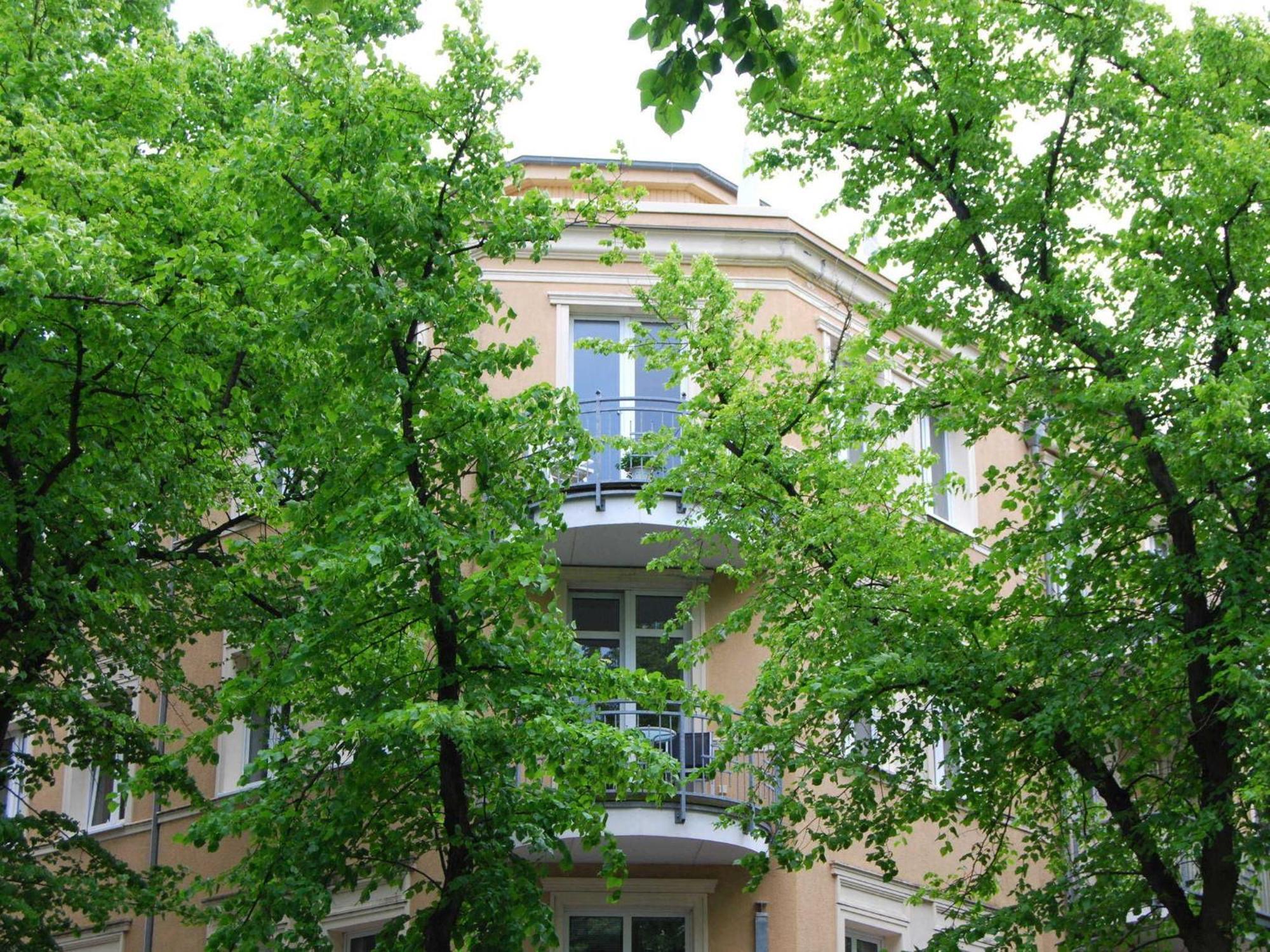 Ferienwohnung Warnemuende Am Kurpark Rostock Exterior foto